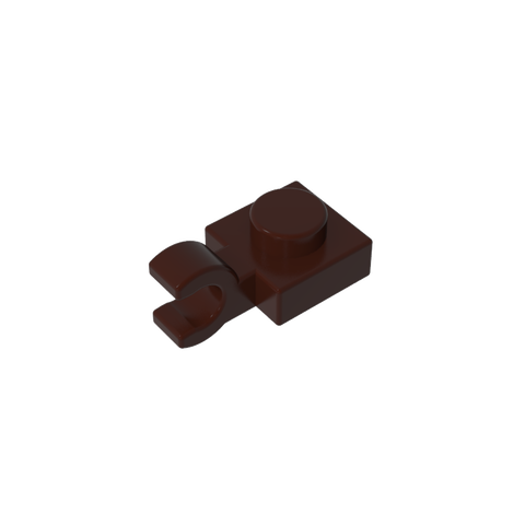 Gobricks,Plate Special 1 x 1 with Clip Horizontal [Thick U Clip],6019,61252,52738