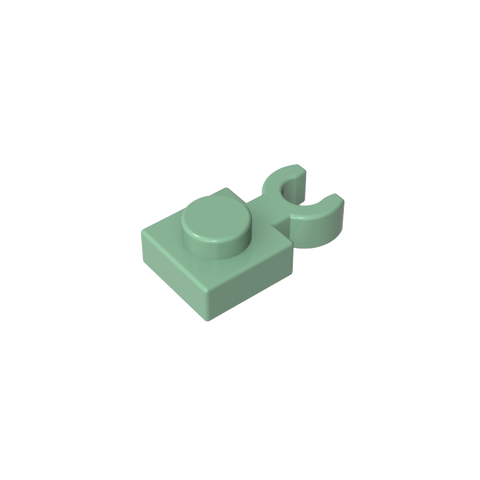Gobricks,Plate Special 1 x 1 with Clip Vertical [Thick U Clip],4085c,4085,4085a,4085b,60897,93793,44860,4085d