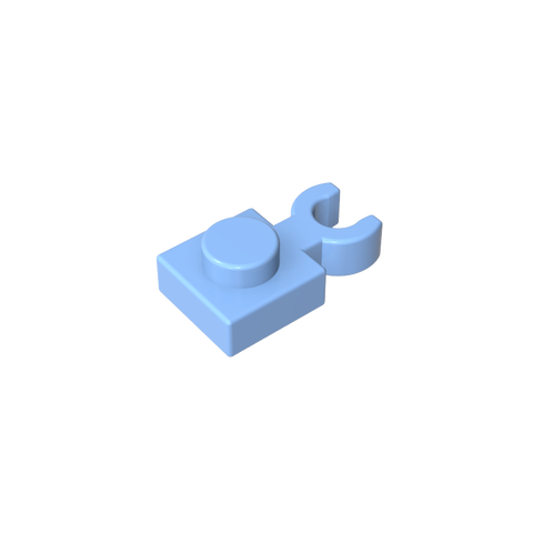 Gobricks,Plate Special 1 x 1 with Clip Vertical [Thick U Clip],4085c,4085,4085a,4085b,60897,93793,44860,4085d