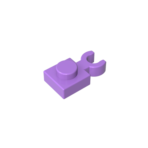 Gobricks,Plate Special 1 x 1 with Clip Vertical [Thick U Clip],4085c,4085,4085a,4085b,60897,93793,44860,4085d