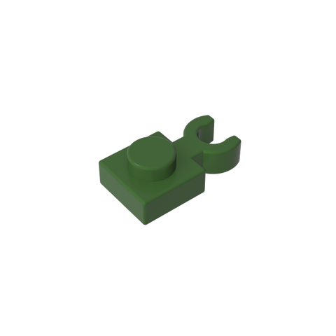 Gobricks,Plate Special 1 x 1 with Clip Vertical [Thick U Clip],4085c,4085,4085a,4085b,60897,93793,44860,4085d