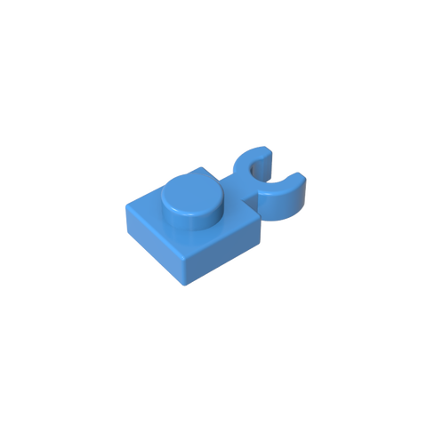 Gobricks,Plate Special 1 x 1 with Clip Vertical [Thick U Clip],4085c,4085,4085a,4085b,60897,93793,44860,4085d