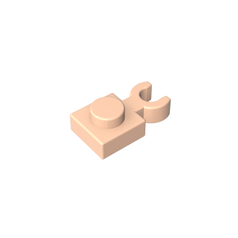 Gobricks,Plate Special 1 x 1 with Clip Vertical [Thick U Clip],4085c,4085,4085a,4085b,60897,93793,44860,4085d