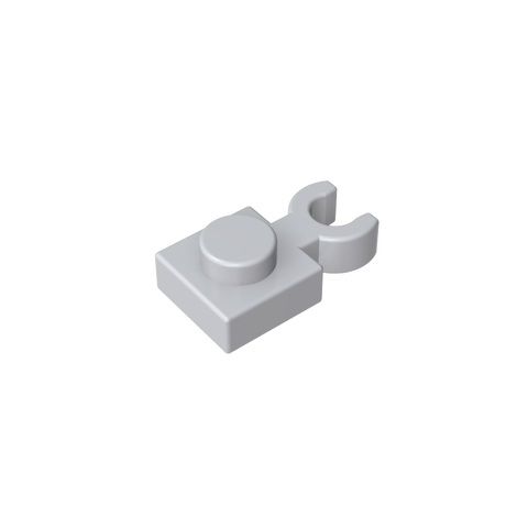 Gobricks,Plate Special 1 x 1 with Clip Vertical [Thick U Clip],4085c,4085,4085a,4085b,60897,93793,44860,4085d