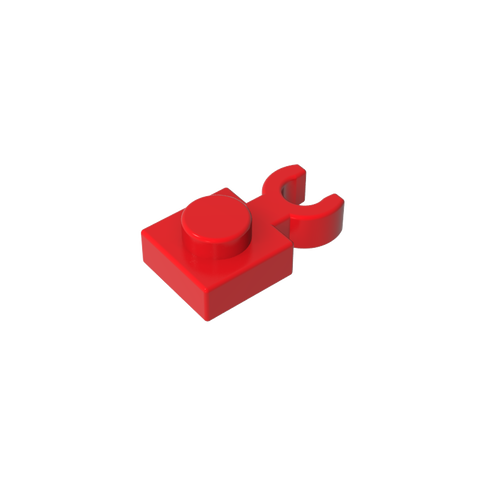 Gobricks,Plate Special 1 x 1 with Clip Vertical [Thick U Clip],4085c,4085,4085a,4085b,60897,93793,44860,4085d