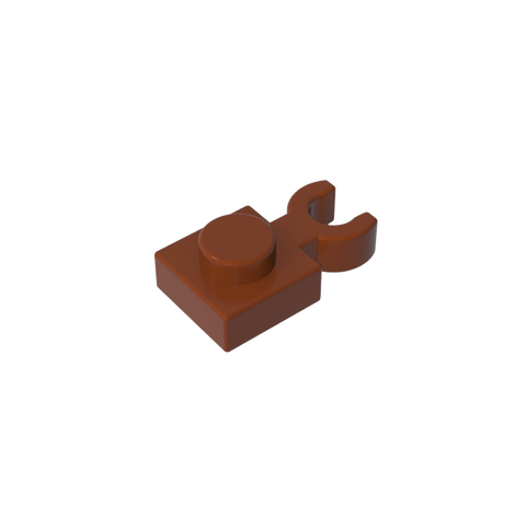 Gobricks,Plate Special 1 x 1 with Clip Vertical [Thick U Clip],4085c,4085,4085a,4085b,60897,93793,44860,4085d