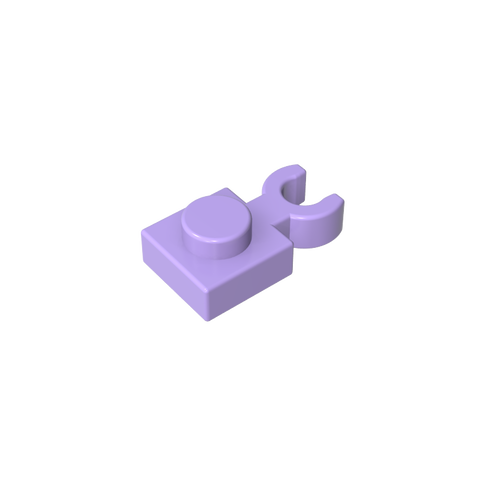 Gobricks,Plate Special 1 x 1 with Clip Vertical [Thick U Clip],4085c,4085,4085a,4085b,60897,93793,44860,4085d
