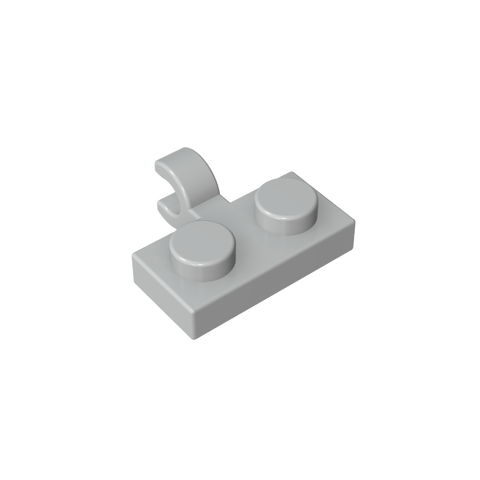 Gobricks,Plate Special 1 x 2 with Clip Horizontal on Side,11476,65458
