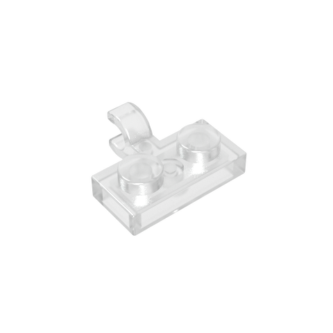 Gobricks,Plate Special 1 x 2 with Clip Horizontal on Side,11476,65458