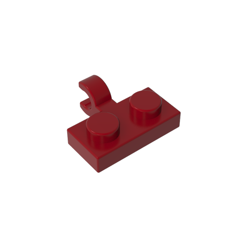 Gobricks,Plate Special 1 x 2 with Clip Horizontal on Side,11476,65458