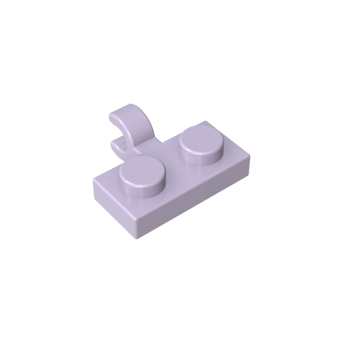 Gobricks,Plate Special 1 x 2 with Clip Horizontal on Side,11476,65458