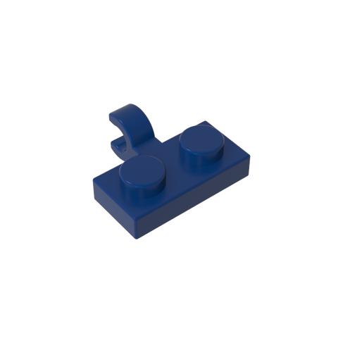 Gobricks,Plate Special 1 x 2 with Clip Horizontal on Side,11476,65458