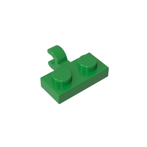 Gobricks,Plate Special 1 x 2 with Clip Horizontal on Side,11476,65458