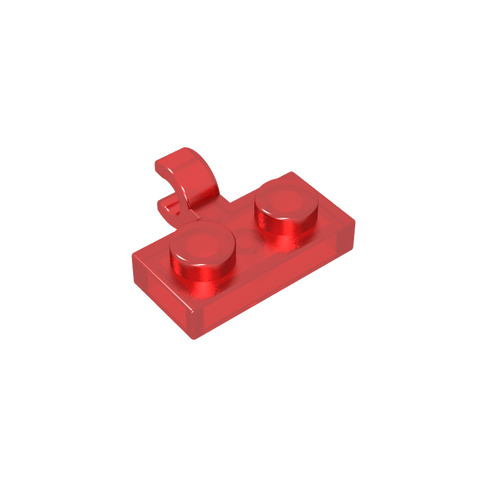 Gobricks,Plate Special 1 x 2 with Clip Horizontal on Side,11476,65458