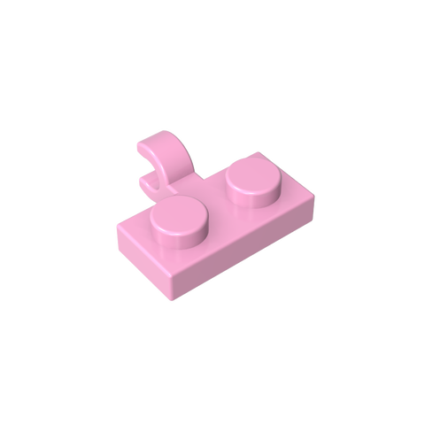 Gobricks,Plate Special 1 x 2 with Clip Horizontal on Side,11476,65458