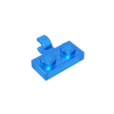 Gobricks,Plate Special 1 x 2 with Clip Horizontal on Side,11476,65458