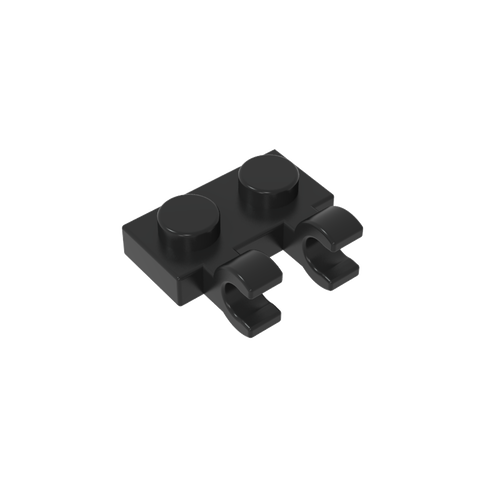 Gobricks,Plate Special 1 x 2 with Clips Horizontal [Thick U-Clips],60470,60470a,60470b,49563