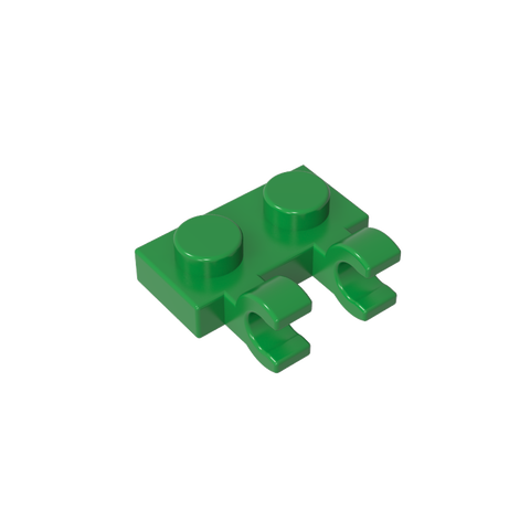 Gobricks,Plate Special 1 x 2 with Clips Horizontal [Thick U-Clips],60470,60470a,60470b,49563