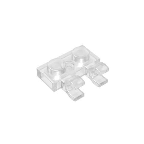 Gobricks,Plate Special 1 x 2 with Clips Horizontal [Thick U-Clips],60470,60470a,60470b,49563