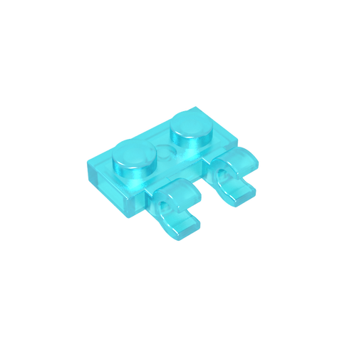 Gobricks,Plate Special 1 x 2 with Clips Horizontal [Thick U-Clips],60470,60470a,60470b,49563