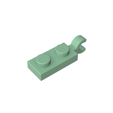 Gobricks,Plate Special 1 x 2 with Clip Horizontal on End,63868,42923