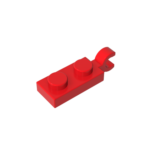 Gobricks,Plate Special 1 x 2 with Clip Horizontal on End,63868,42923
