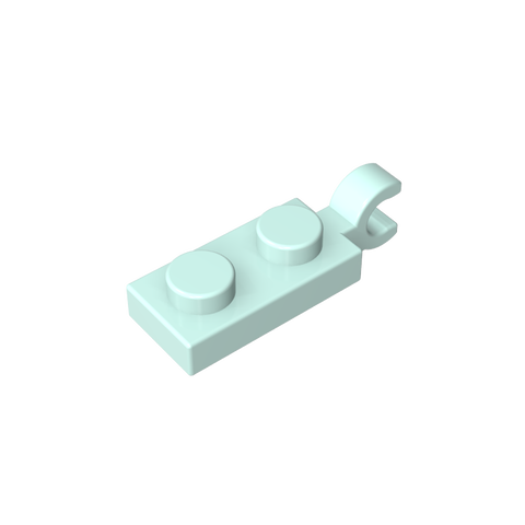 Gobricks,Plate Special 1 x 2 with Clip Horizontal on End,63868,42923