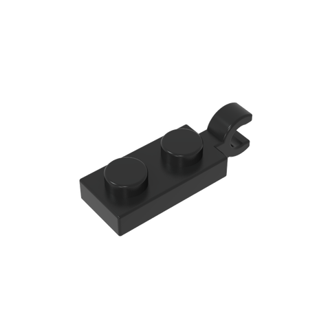 Gobricks,Plate Special 1 x 2 with Clip Horizontal on End,63868,42923