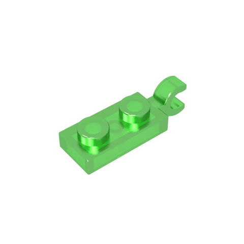 Gobricks,Plate Special 1 x 2 with Clip Horizontal on End,63868,42923