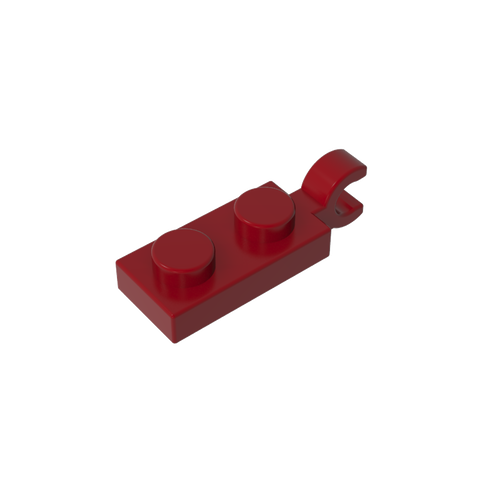 Gobricks,Plate Special 1 x 2 with Clip Horizontal on End,63868,42923