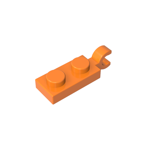 Gobricks,Plate Special 1 x 2 with Clip Horizontal on End,63868,42923