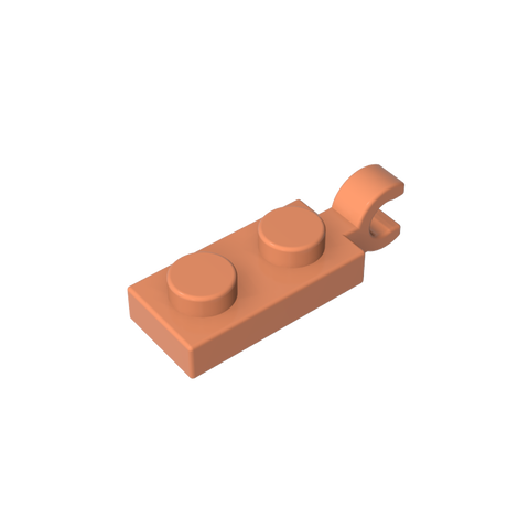 Gobricks,Plate Special 1 x 2 with Clip Horizontal on End,63868,42923