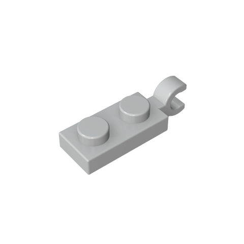 Gobricks,Plate Special 1 x 2 with Clip Horizontal on End,63868,42923