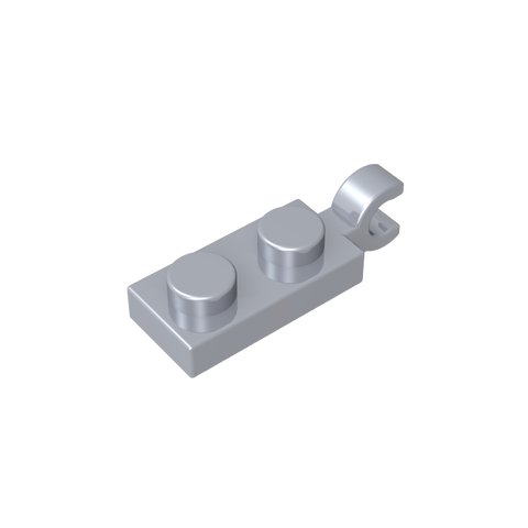 Gobricks,Plate Special 1 x 2 with Clip Horizontal on End,63868,42923