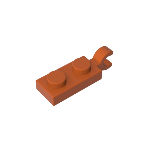 Gobricks,Plate Special 1 x 2 with Clip Horizontal on End,63868,42923