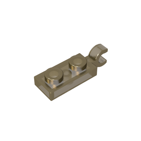 Gobricks,Plate Special 1 x 2 with Clip Horizontal on End,63868,42923