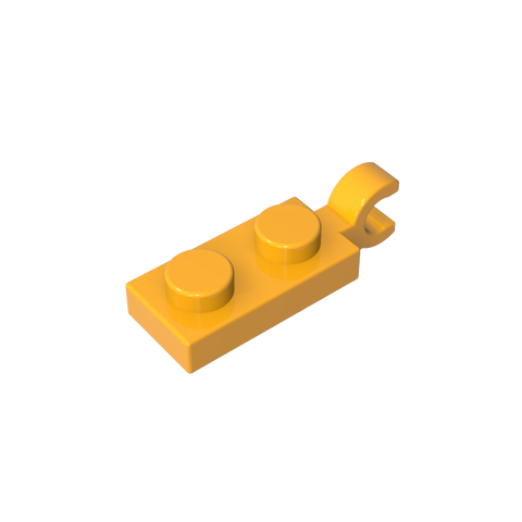 Gobricks,Plate Special 1 x 2 with Clip Horizontal on End,63868,42923