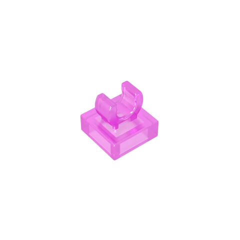 Gobricks,Tile Special 1 x 1 with Clip with Rounded Edges,15712,2555,44842,12825,93794
