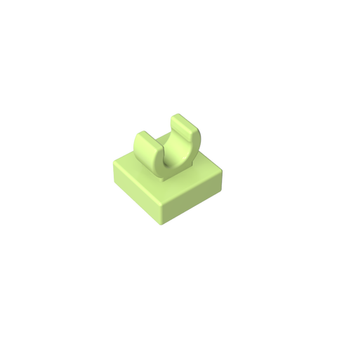 Gobricks,Tile Special 1 x 1 with Clip with Rounded Edges,15712,2555,44842,12825,93794