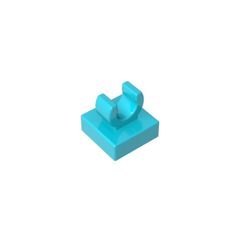 Gobricks,Tile Special 1 x 1 with Clip with Rounded Edges,15712,2555,44842,12825,93794