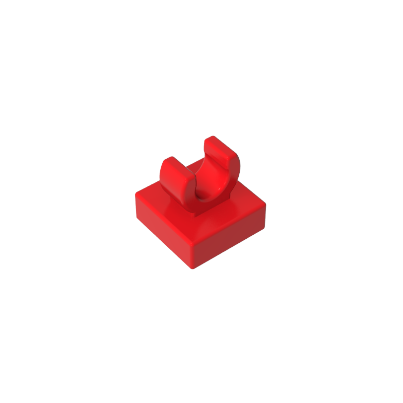 Gobricks,Tile Special 1 x 1 with Clip with Rounded Edges,15712,2555,44842,12825,93794