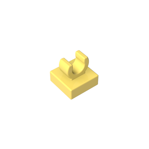 Gobricks,Tile Special 1 x 1 with Clip with Rounded Edges,15712,2555,44842,12825,93794