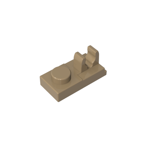 Gobricks,Plate Special 1 x 2 [Top Clip],92280,44861