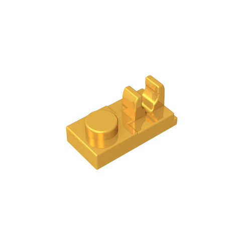 Gobricks,Plate Special 1 x 2 [Top Clip],92280,44861