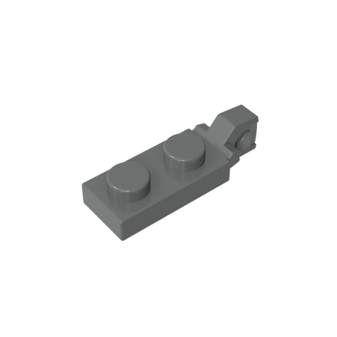 Gobricks,Hinge Plate 1 x 2 Locking with 1 Finger On End, without Groove,44301,44301b,44301a,49715