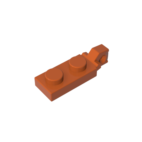 Gobricks,Hinge Plate 1 x 2 Locking with 1 Finger On End, without Groove,44301,44301b,44301a,49715