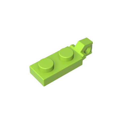 Gobricks,Hinge Plate 1 x 2 Locking with 1 Finger On End, without Groove,44301,44301b,44301a,49715