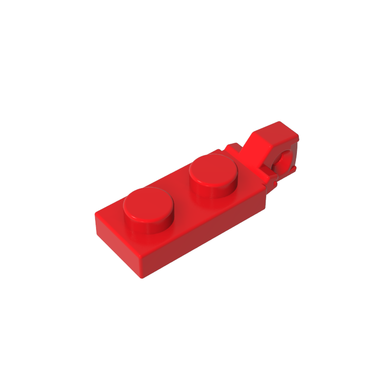 Gobricks,Hinge Plate 1 x 2 Locking with 1 Finger On End, without Groove,44301,44301b,44301a,49715