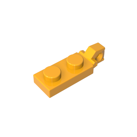 Gobricks,Hinge Plate 1 x 2 Locking with 1 Finger On End, without Groove,44301,44301b,44301a,49715