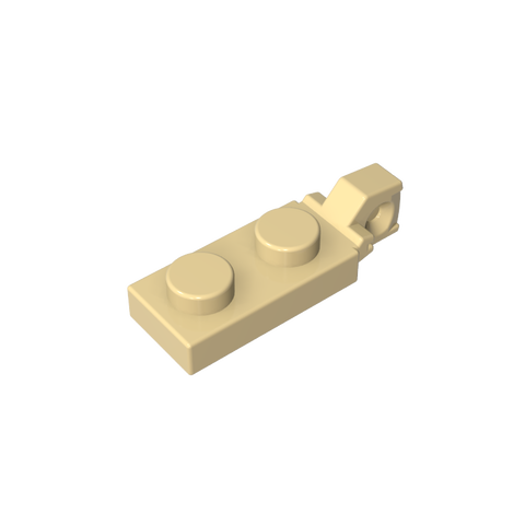 Gobricks,Hinge Plate 1 x 2 Locking with 1 Finger On End, without Groove,44301,44301b,44301a,49715